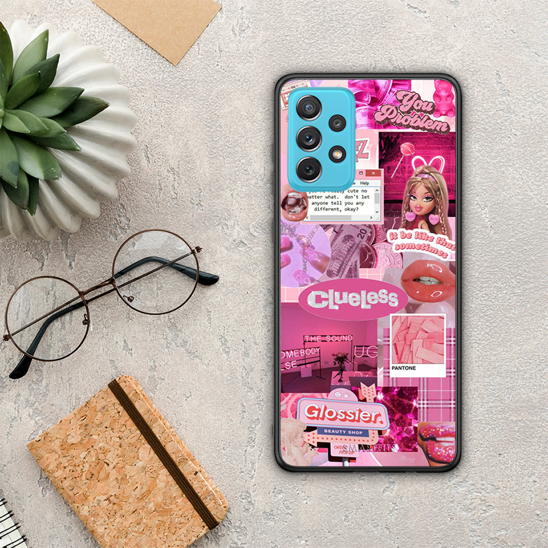 Pink Love - Samsung Galaxy A72 θήκη