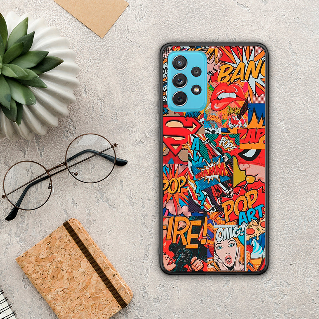 PopArt OMG - Samsung Galaxy A72 θήκη