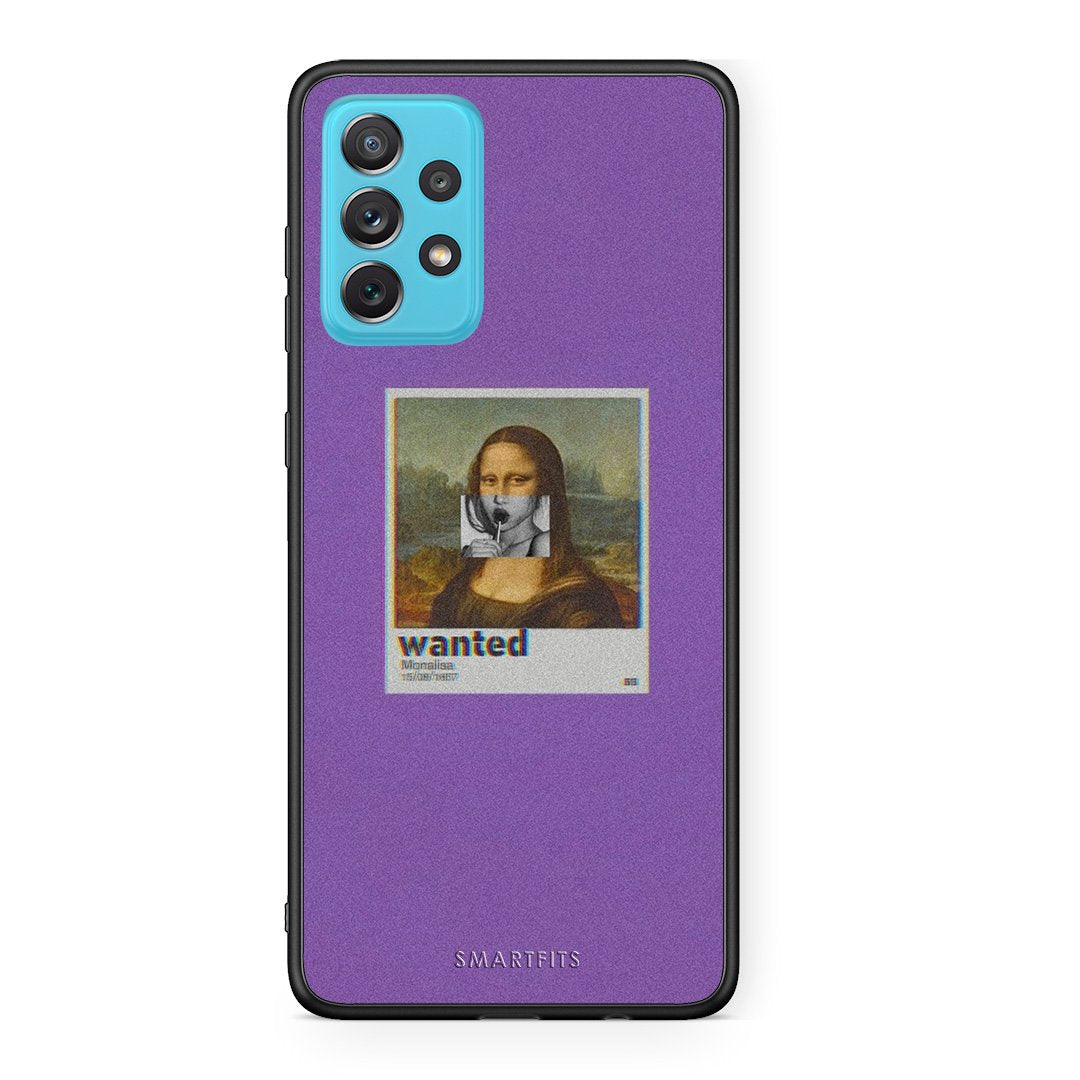 4 - Samsung A72 Monalisa Popart case, cover, bumper
