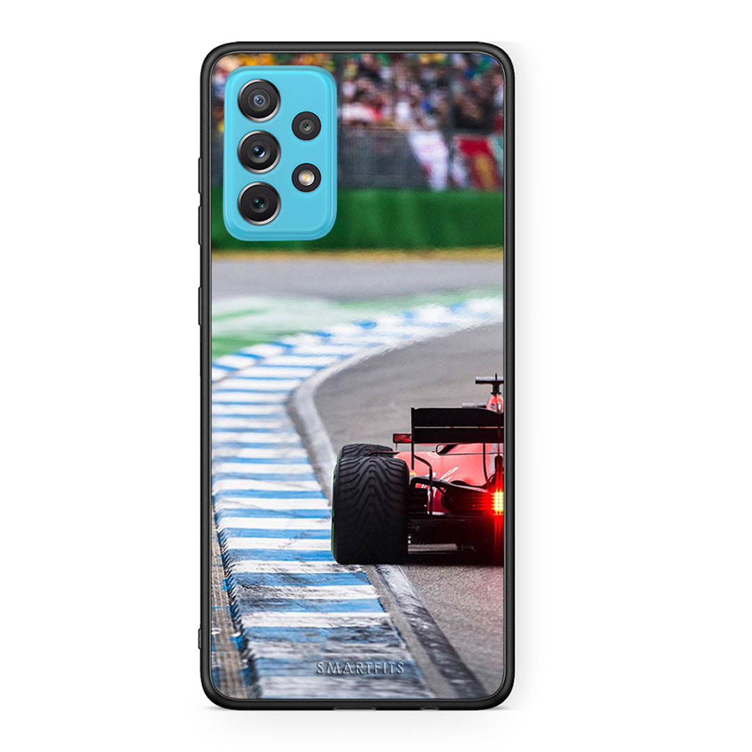 Samsung A72 Racing Vibes θήκη από τη Smartfits με σχέδιο στο πίσω μέρος και μαύρο περίβλημα | Smartphone case with colorful back and black bezels by Smartfits