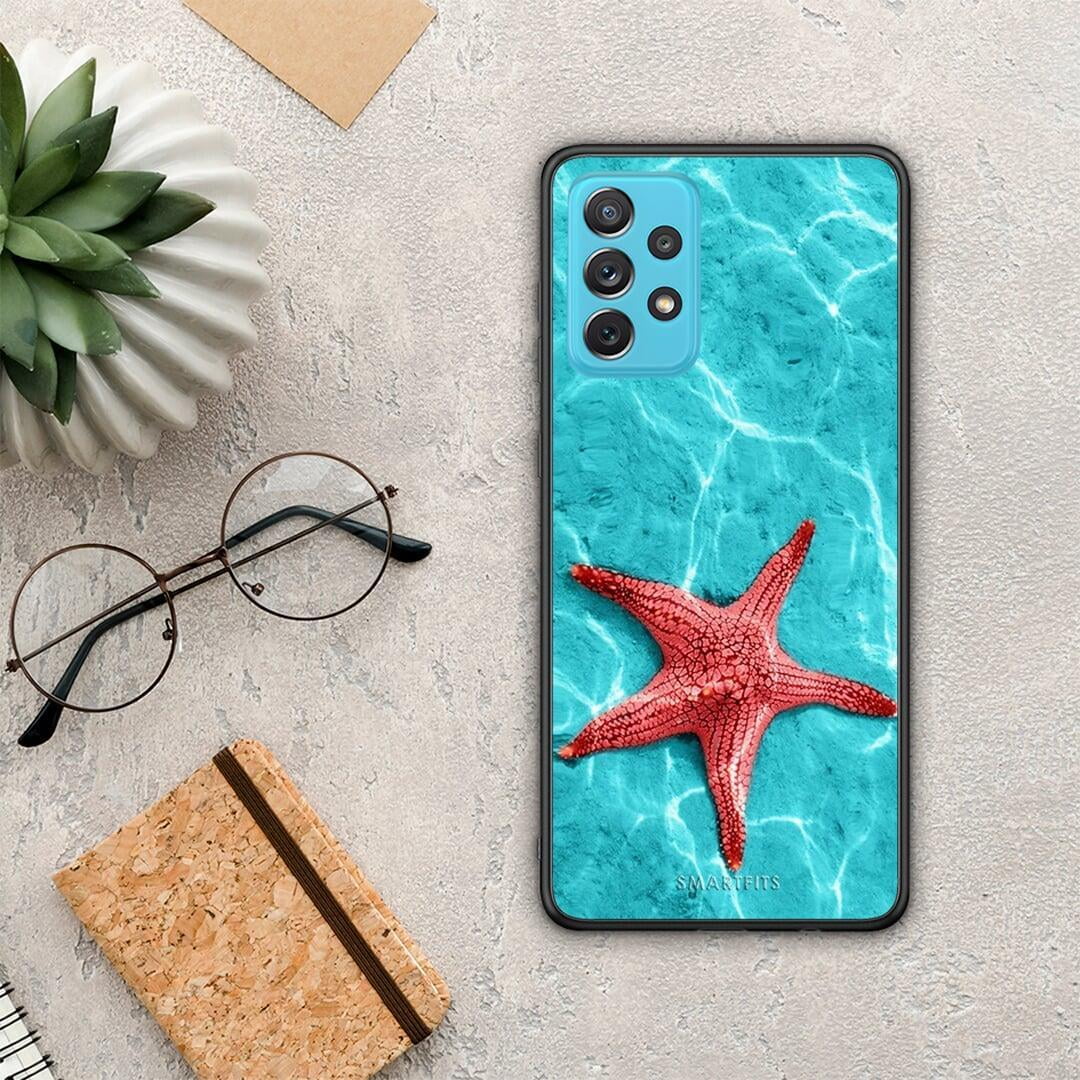 Red Starfish - Samsung Galaxy A72 θήκη