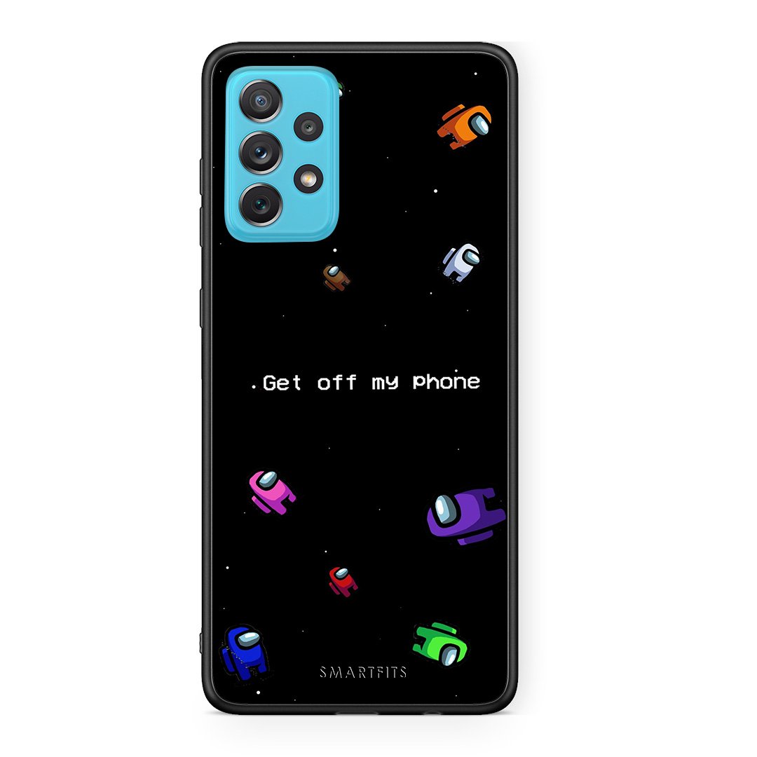 4 - Samsung A72 AFK Text case, cover, bumper