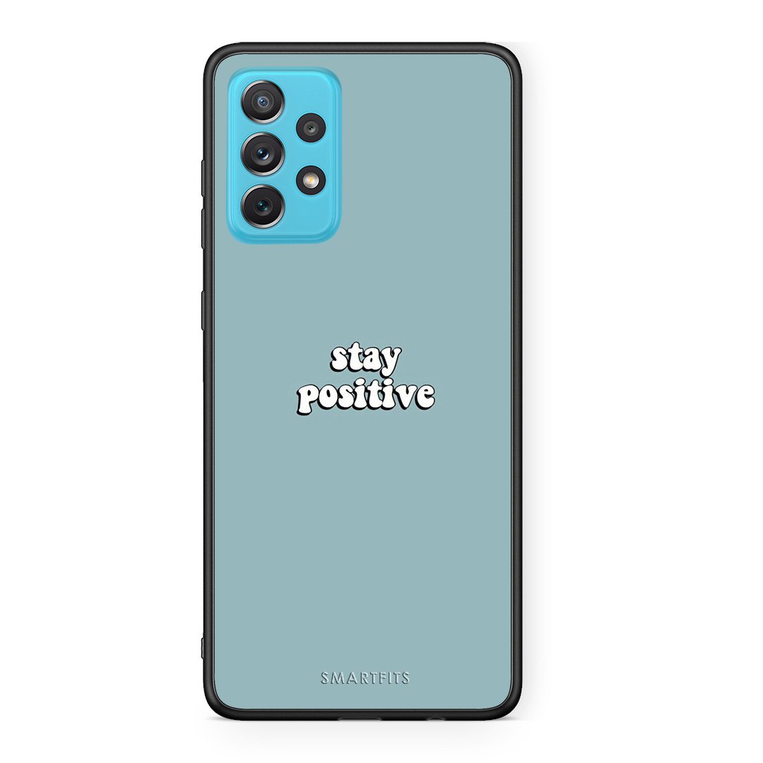 4 - Samsung A72 Positive Text case, cover, bumper