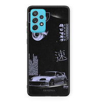 Thumbnail for Samsung A72 Tokyo Drift Θήκη Αγίου Βαλεντίνου από τη Smartfits με σχέδιο στο πίσω μέρος και μαύρο περίβλημα | Smartphone case with colorful back and black bezels by Smartfits