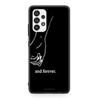 Thumbnail for Samsung A73 5G Always & Forever 2 Θήκη Αγίου Βαλεντίνου από τη Smartfits με σχέδιο στο πίσω μέρος και μαύρο περίβλημα | Smartphone case with colorful back and black bezels by Smartfits
