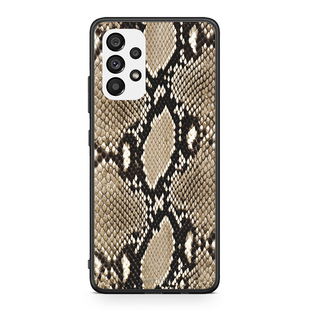 23 - Samsung A73 5G Fashion Snake Animal case, cover, bumper