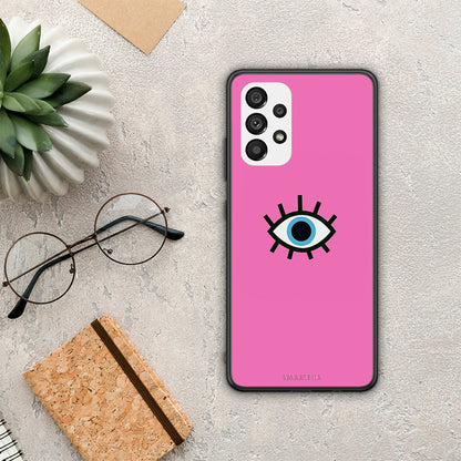 Blue Eye Pink - Samsung Galaxy A73 5G θήκη