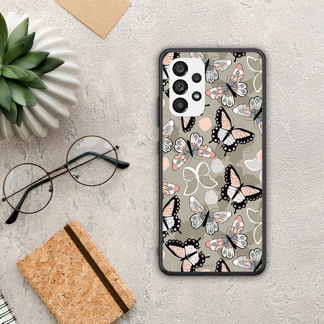 Boho Butterflies - Samsung Galaxy A73 5G θήκη