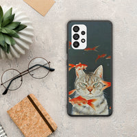 Thumbnail for Cat Goldfish - Samsung Galaxy A73 5G θήκη
