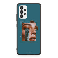 Thumbnail for Samsung A73 5G Cry An Ocean θήκη από τη Smartfits με σχέδιο στο πίσω μέρος και μαύρο περίβλημα | Smartphone case with colorful back and black bezels by Smartfits