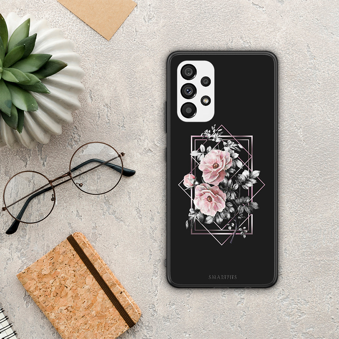 Flower Frame - Samsung Galaxy A73 5G θήκη