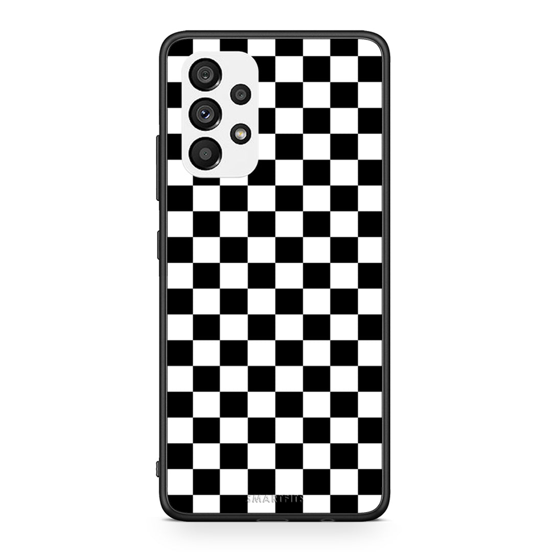 4 - Samsung A73 5G Squares Geometric case, cover, bumper