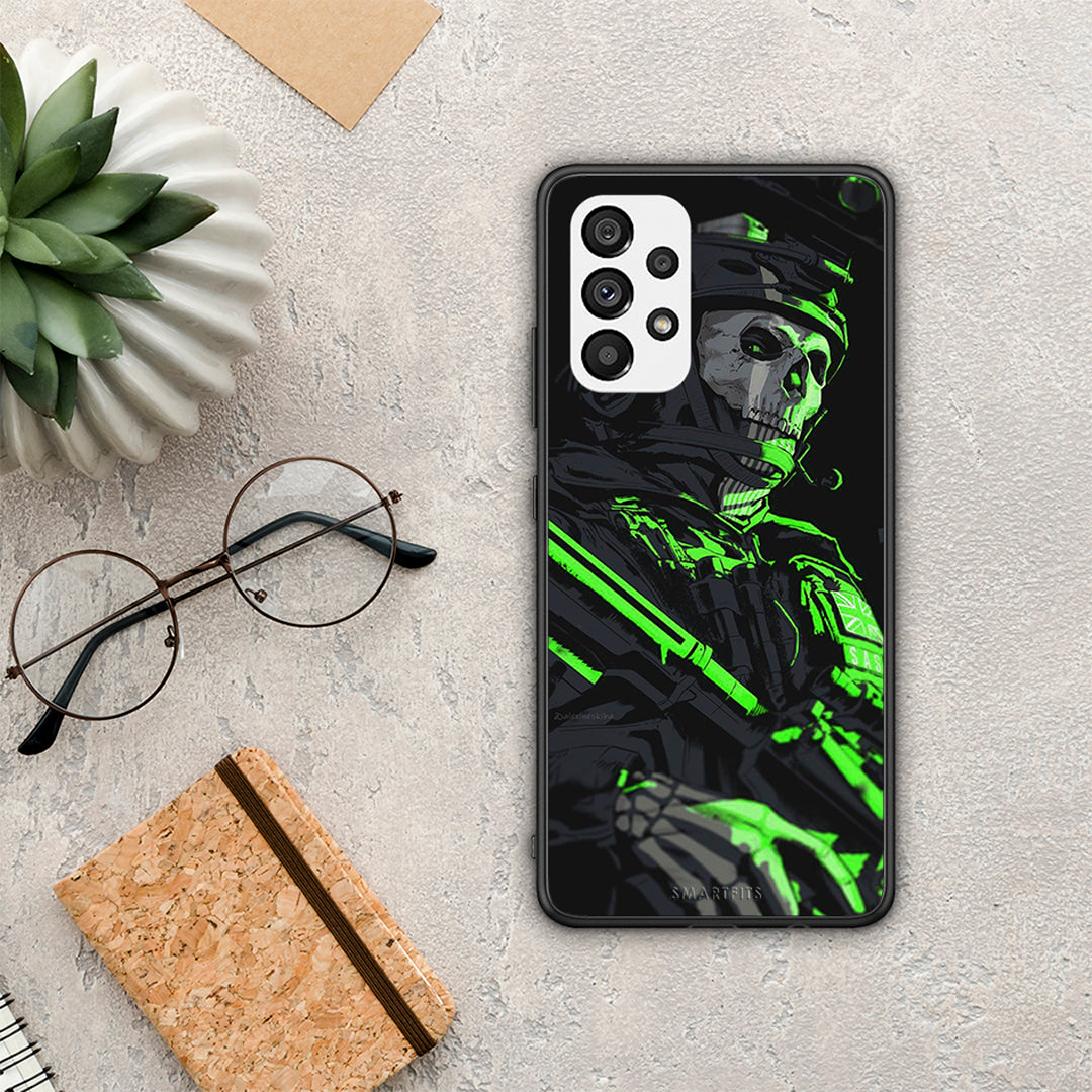 Green Soldier - Samsung Galaxy A73 5G θήκη