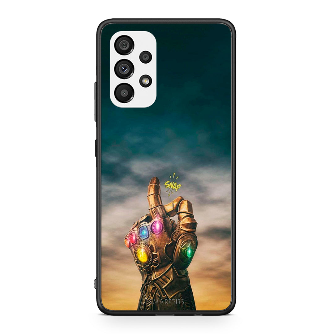 Samsung A73 5G Infinity Snap θήκη από τη Smartfits με σχέδιο στο πίσω μέρος και μαύρο περίβλημα | Smartphone case with colorful back and black bezels by Smartfits