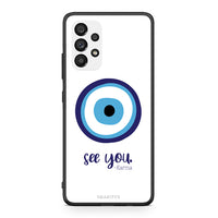 Thumbnail for Samsung A73 5G Karma Says θήκη από τη Smartfits με σχέδιο στο πίσω μέρος και μαύρο περίβλημα | Smartphone case with colorful back and black bezels by Smartfits