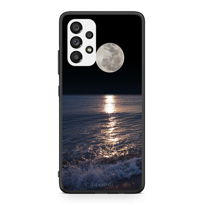 4 - Samsung A73 5G Moon Landscape case, cover, bumper
