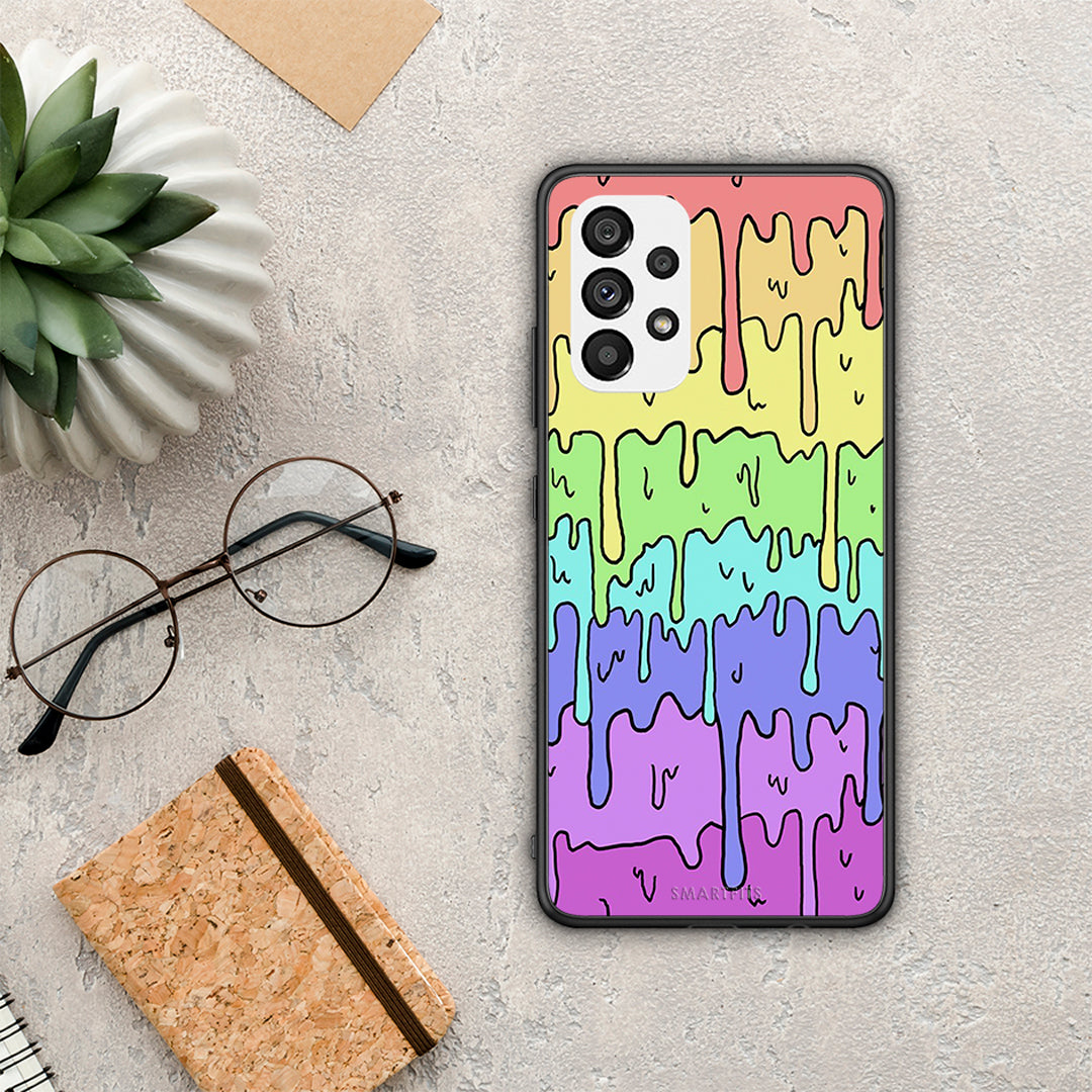 Melting Rainbow - Samsung Galaxy A73 5G θήκη