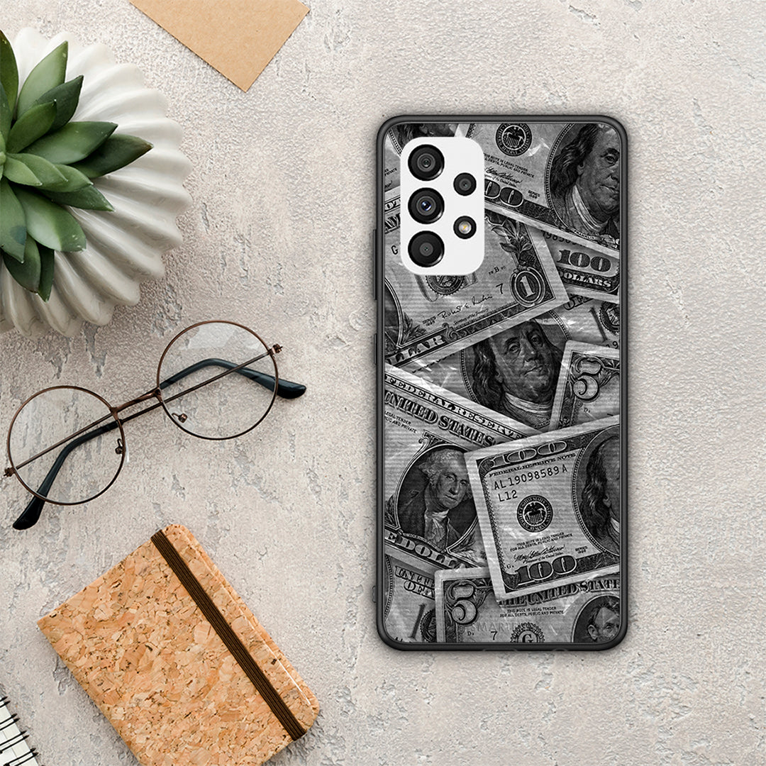 Money Dollars - Samsung Galaxy A73 5G θήκη