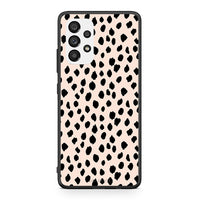 Thumbnail for Samsung A73 5G New Polka Dots θήκη από τη Smartfits με σχέδιο στο πίσω μέρος και μαύρο περίβλημα | Smartphone case with colorful back and black bezels by Smartfits