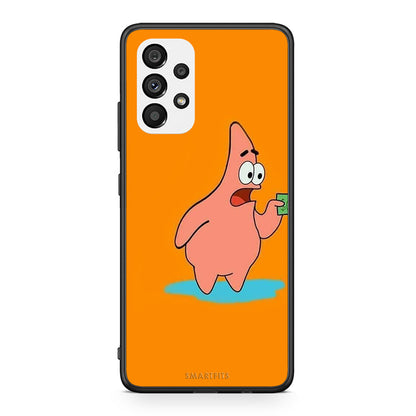 Samsung A73 5G No Money 1 Θήκη Αγίου Βαλεντίνου από τη Smartfits με σχέδιο στο πίσω μέρος και μαύρο περίβλημα | Smartphone case with colorful back and black bezels by Smartfits