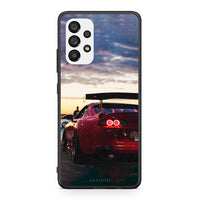 Thumbnail for Samsung A73 5G Racing Supra θήκη από τη Smartfits με σχέδιο στο πίσω μέρος και μαύρο περίβλημα | Smartphone case with colorful back and black bezels by Smartfits