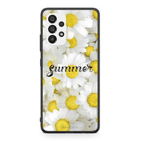 Thumbnail for Samsung A73 5G Summer Daisies Θήκη από τη Smartfits με σχέδιο στο πίσω μέρος και μαύρο περίβλημα | Smartphone case with colorful back and black bezels by Smartfits