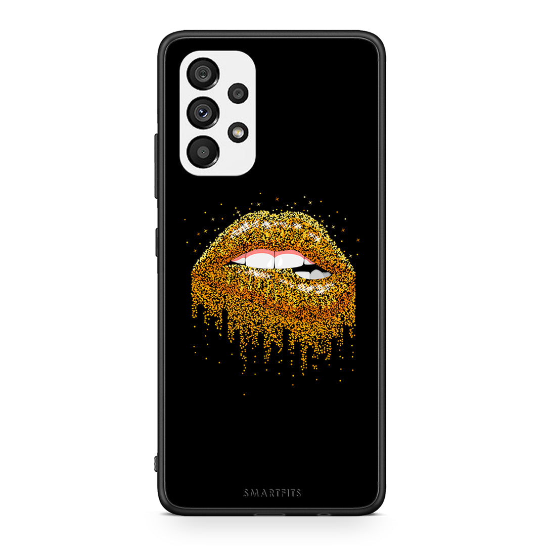 4 - Samsung A73 5G Golden Valentine case, cover, bumper