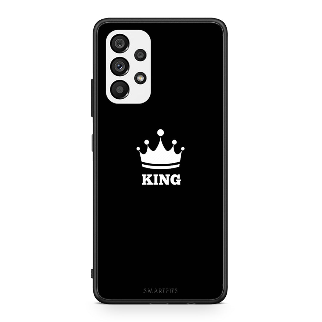4 - Samsung A73 5G King Valentine case, cover, bumper