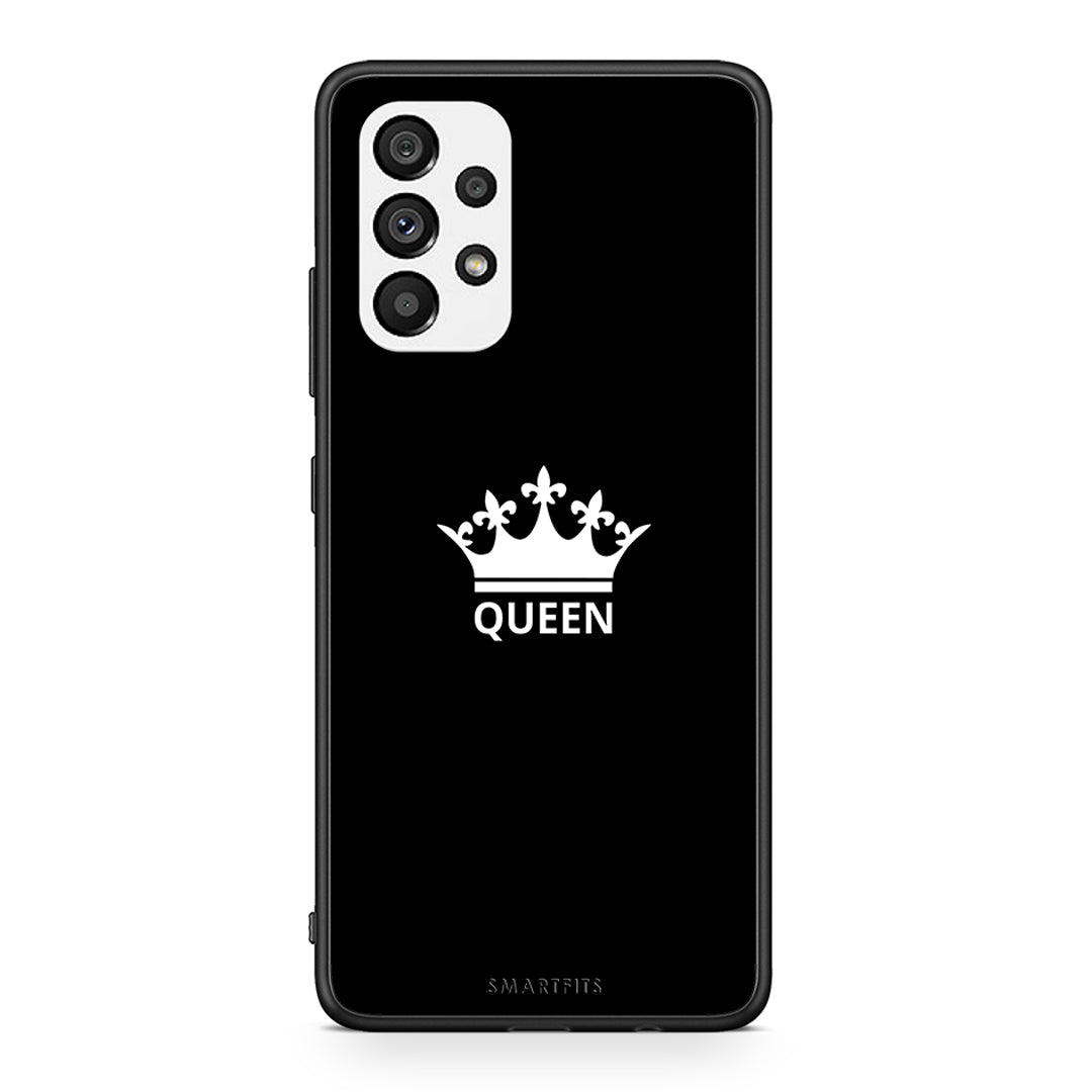 4 - Samsung A73 5G Queen Valentine case, cover, bumper