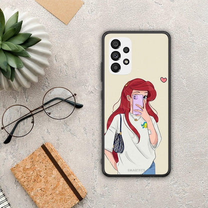 Walking Mermaid - Samsung Galaxy A73 5G θήκη