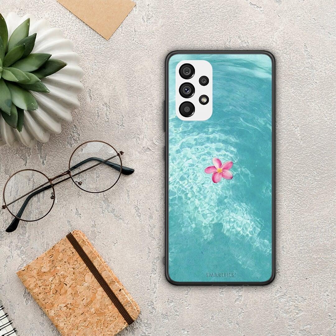 Water Flower - Samsung Galaxy A73 5G θήκη