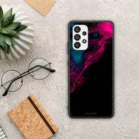 Thumbnail for Watercolor Pink Black - Samsung Galaxy A73 5G θήκη