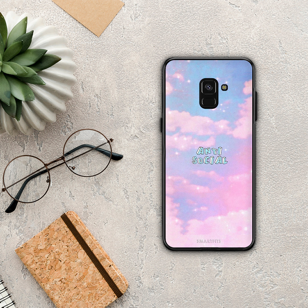 Anti Social - Samsung Galaxy A8 θήκη