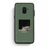 Thumbnail for Samsung A8 Bitch Surprise θήκη από τη Smartfits με σχέδιο στο πίσω μέρος και μαύρο περίβλημα | Smartphone case with colorful back and black bezels by Smartfits