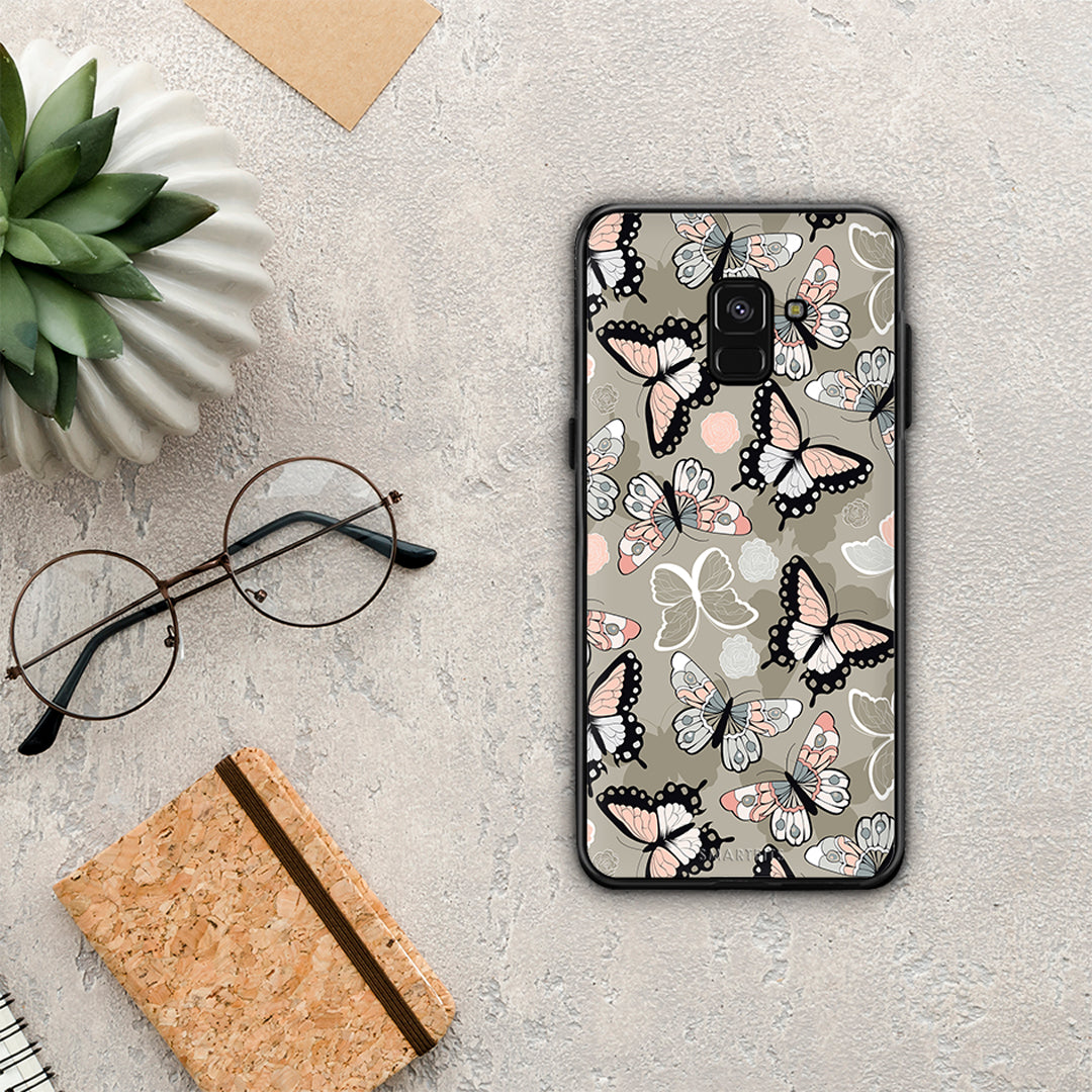 Boho Butterflies - Samsung Galaxy A8 θήκη