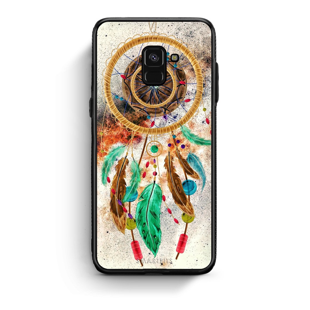 4 - Samsung A8 DreamCatcher Boho case, cover, bumper