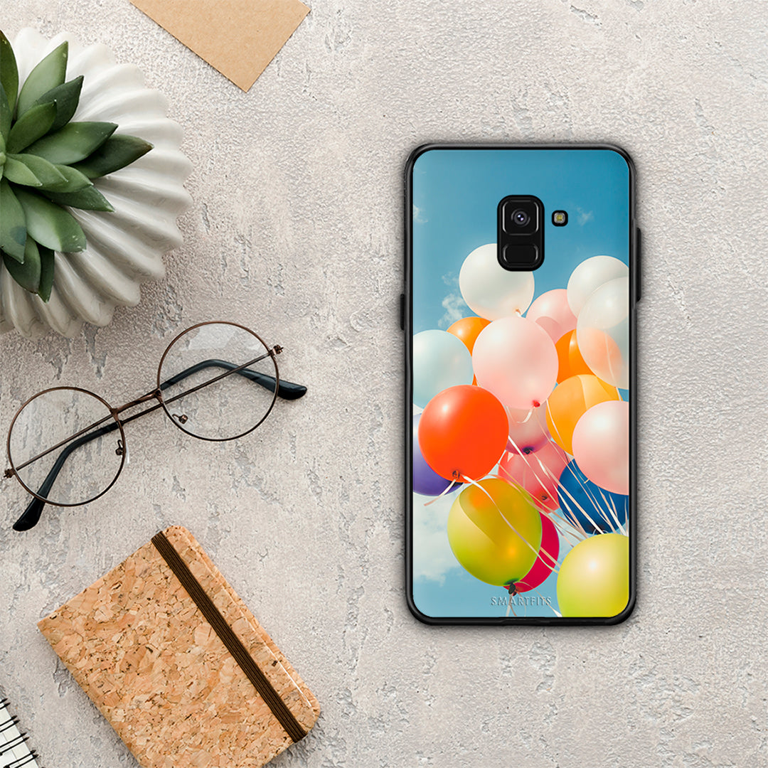 Colorful Balloons - Samsung Galaxy A8 θήκη