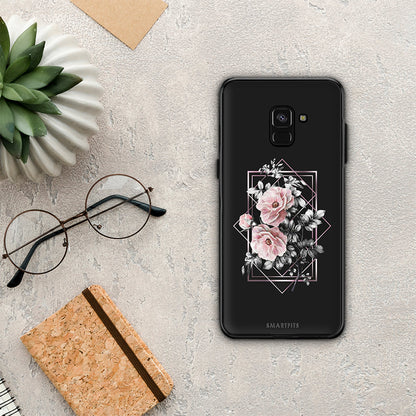 Flower Frame - Samsung Galaxy A8 θήκη