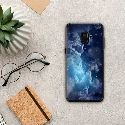 Galactic Blue Sky - Samsung Galaxy A8 θήκη