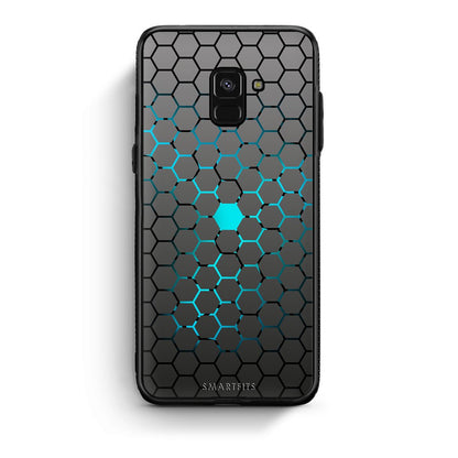 40 - Samsung A8  Hexagonal Geometric case, cover, bumper
