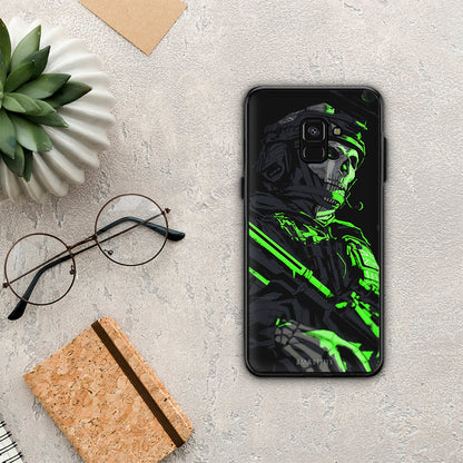 Green Soldier - Samsung Galaxy A8 θήκη