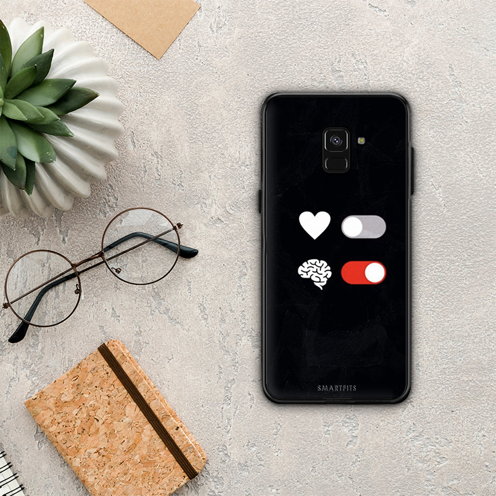 Heart Vs Brain - Samsung Galaxy A8 θήκη