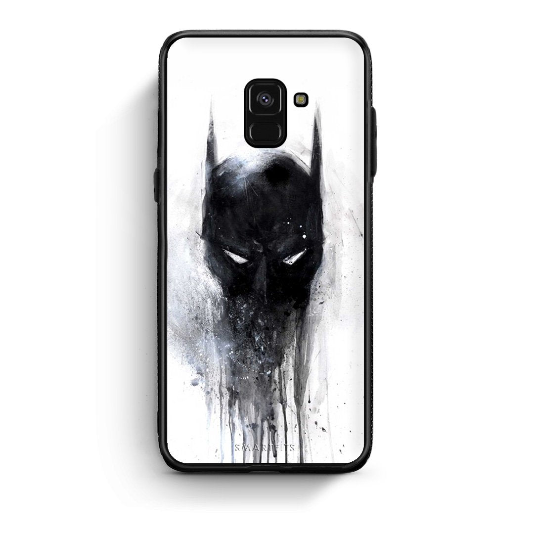 4 - Samsung A8 Paint Bat Hero case, cover, bumper