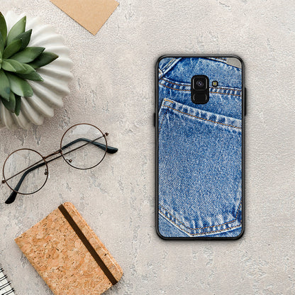 Jeans Pocket - Samsung Galaxy A8 θήκη