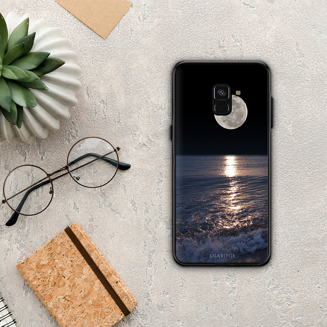 Landscape Moon - Samsung Galaxy A8 θήκη