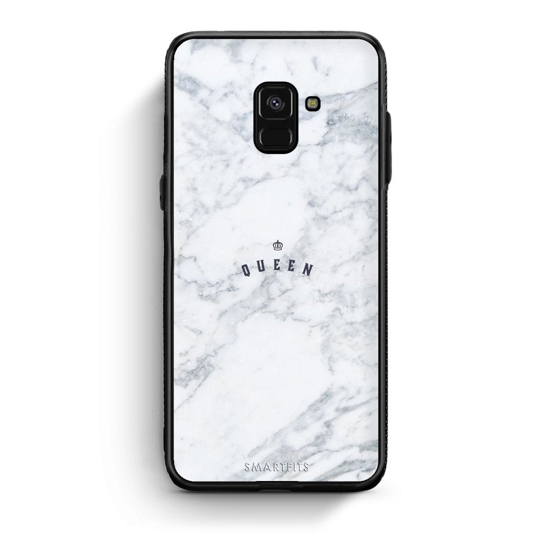 4 - Samsung A8 Queen Marble case, cover, bumper