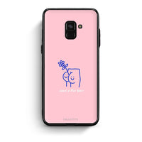 Thumbnail for Samsung A8 Nice Day θήκη από τη Smartfits με σχέδιο στο πίσω μέρος και μαύρο περίβλημα | Smartphone case with colorful back and black bezels by Smartfits