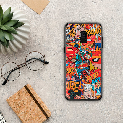 PopArt OMG - Samsung Galaxy A8 θήκη