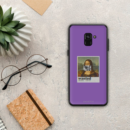 Popart Monalisa - Samsung Galaxy A8 θήκη