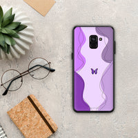 Thumbnail for Purple Mariposa - Samsung Galaxy A8 θήκη